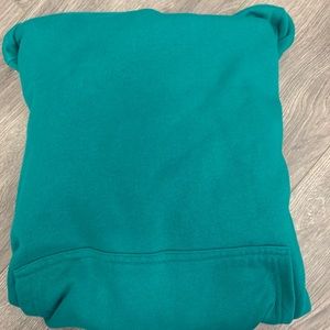 Urban outfitters plain turquoise hoodie